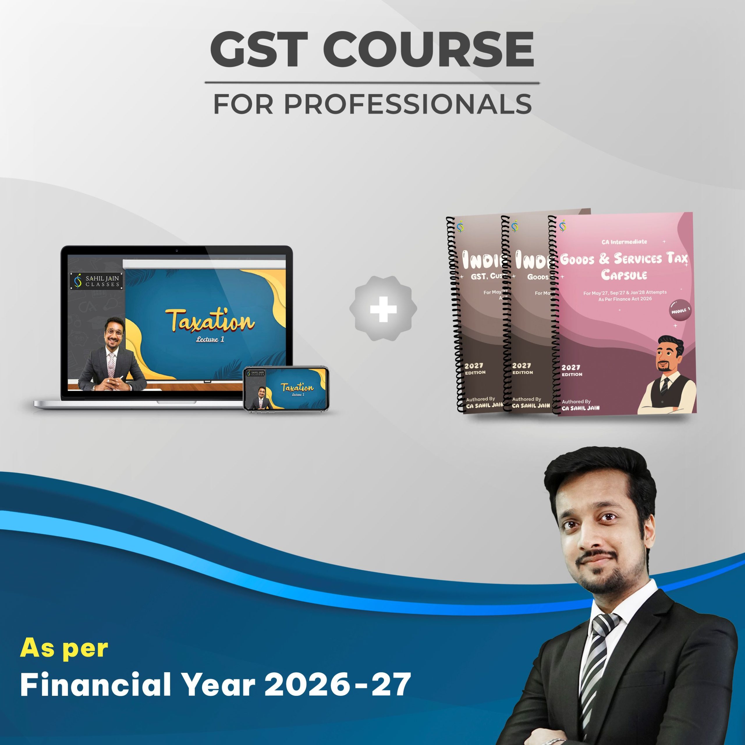GST Course for Professionals (F.Y. 26-27)